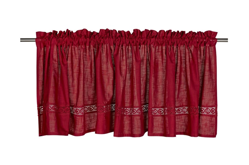 Capasin Gardinkappa 55x250 cm - Röd - Textil & mattor - Gardiner - Gardinkappa
