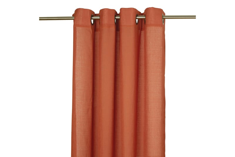 Moravia Öljettlängd 2-pack 240 cm - Orange - Textil & mattor - Gardiner - Gardinlängder - Öljettgardin