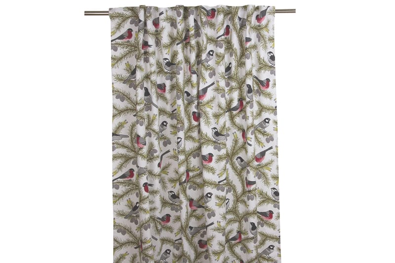 Julträd Gardinlängd 145x245 cm Vit - Fondaco - Textil & mattor - Gardiner - Gardinlängder - Hällängd