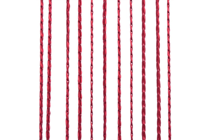Trådgardiner 2 st 100x250 cm vinröd - Röd - Textil & mattor - Gardiner - Mörkläggningsgardiner