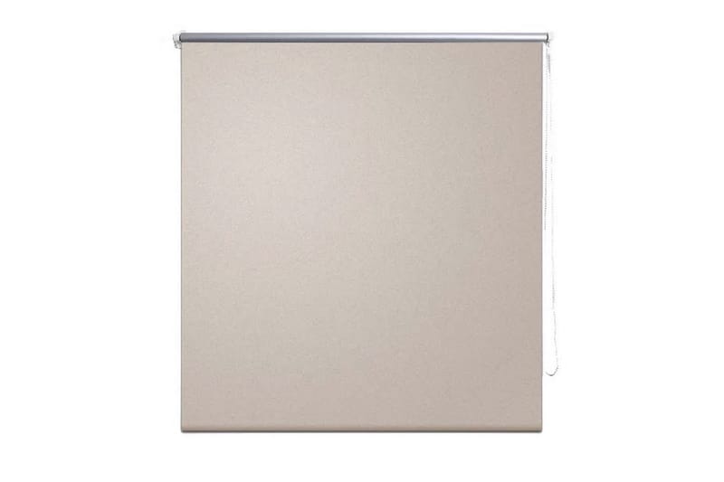 Rullgardin beige 100x175 cm mörkläggande - Beige - Textil - Gardiner - Rullgardin