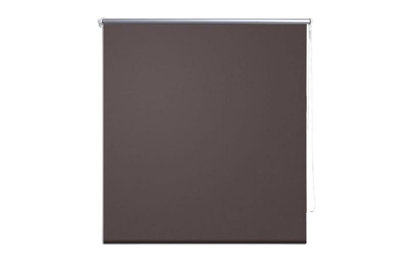 Rullgardin brun 160x175 cm mörkläggande - Brun - Textil - Gardiner - Rullgardin