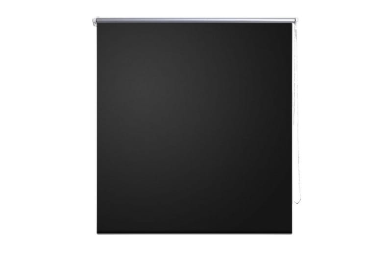 Rullgardin svart 100x175 cm mörkläggande - Svart - Textil & mattor - Mattor - Modern matta - Ryamatta