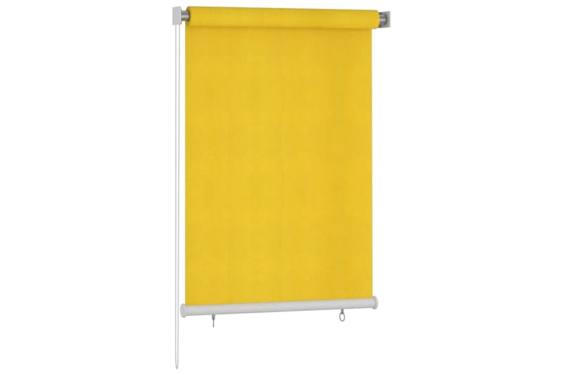 Rullgardin utomhus 100x140 cm gul HDPE - Gul - Textil & mattor - Gardiner - Rullgardin