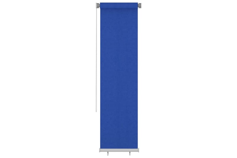 Rullgardin utomhus 60x230 cm blå HDPE - Blå - Textil & mattor - Gardiner - Rullgardin