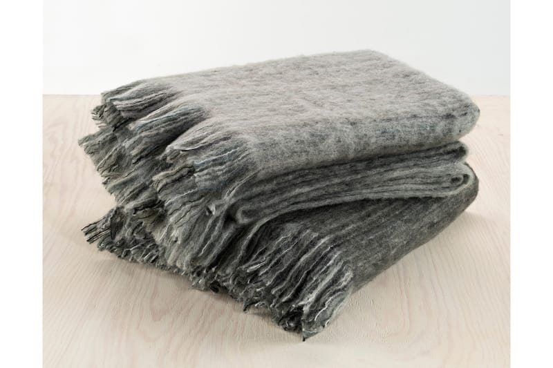 Qureca Prydnadspläd 130x170 cm - Grå - Textil & mattor - Kudde & pläd - Filtar & plädar
