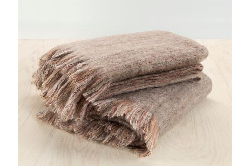 Qureca Prydnadspläd 130x170 cm - Rosa - Textil & mattor - Kudde & pläd - Filtar & plädar - Ullpläd