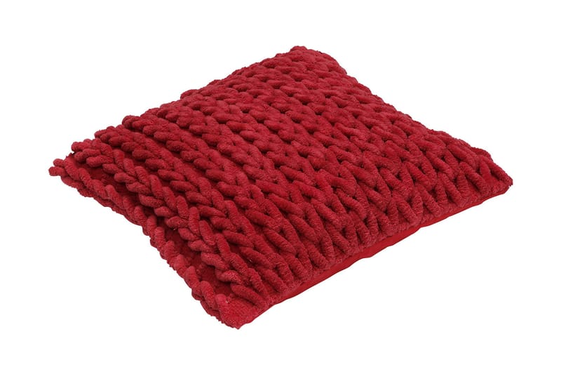 Kuddfodral Rope 45x45 röd - Textil & mattor - Filtar, kuddar & plädar - Prydnadskudde & kuddfodral