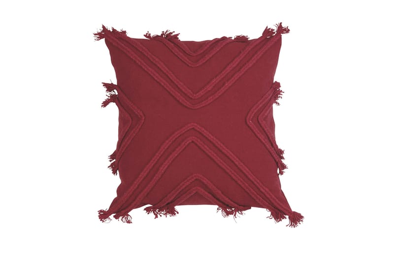 Rope Kuddfodral 48x48 cm - Röd - Textil & mattor - Filtar, kuddar & plädar - Prydnadskudde & kuddfodral