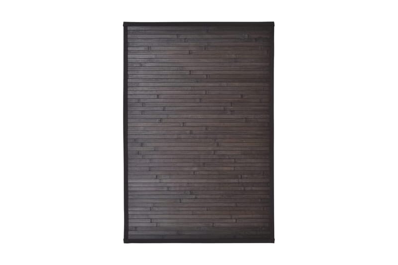 2 Badrumsmattor i bambu 40x50 cm mörkbrun - Brun - Textil & mattor - Mattor - Badrumsmatta