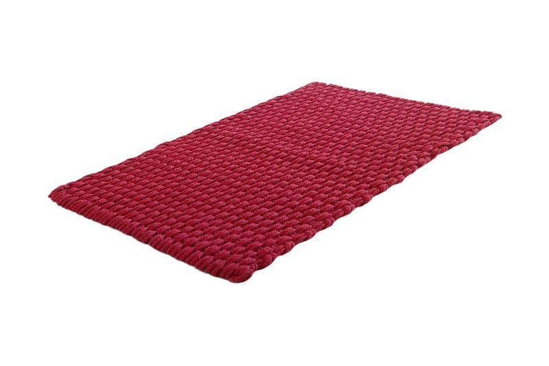 ETOL Rope Matta 50x80 cm - Röd - Textil & mattor - Mattor - Badrumsmatta