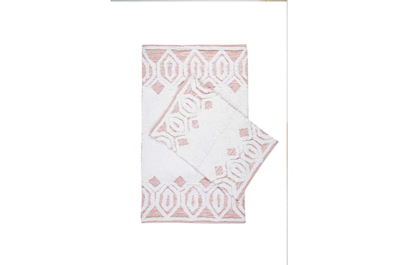 Neeven Badrumsmatta 60x90 cm Rektangulär - Rosa - Textil & mattor - Mattor - Badrumsmatta