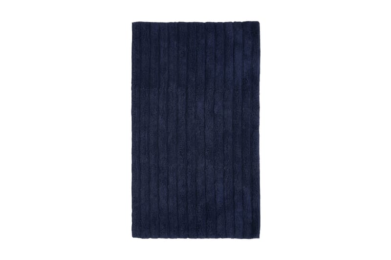 Turiform Stripe Matta 100x60 cm - Havsblå - Textil - Badrumstextilier - Handduk
