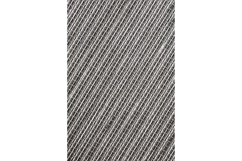 Honka Matta Rund 133 cm Svartvit - Vm Carpet - Textil - Mattor - Flatvävda mattor