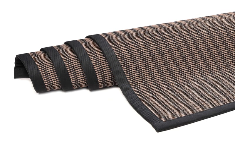 Kelo Matta Rund 240 cm Brun/Svart - Vm Carpet - Textil - Mattor - Flatvävda mattor