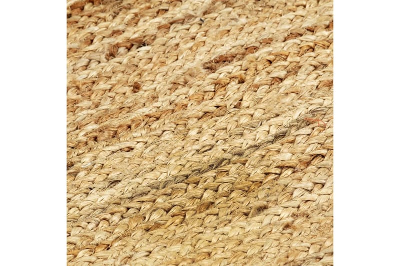 Handgjord jutematta naturlig 160x230 cm - Brun - Textil - Mattor - Handvävda mattor