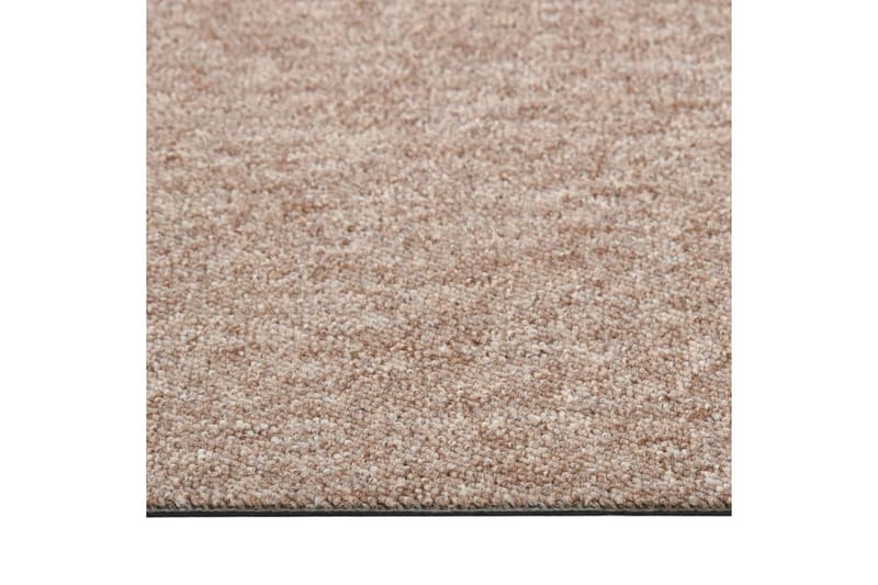Textilplattor 20 st 5 m² 50x50 cm beige - Beige - Textil & mattor - Mattor - Heltäckningsmatta