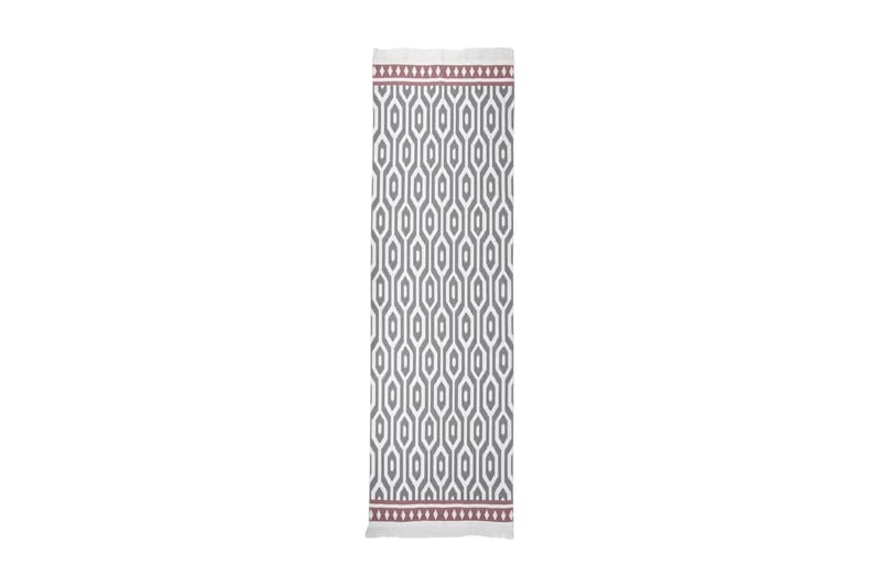 Matta grå 80x300 cm bomull - Grå - Textil & mattor - Mattor - Modern matta - Bomullsmatta