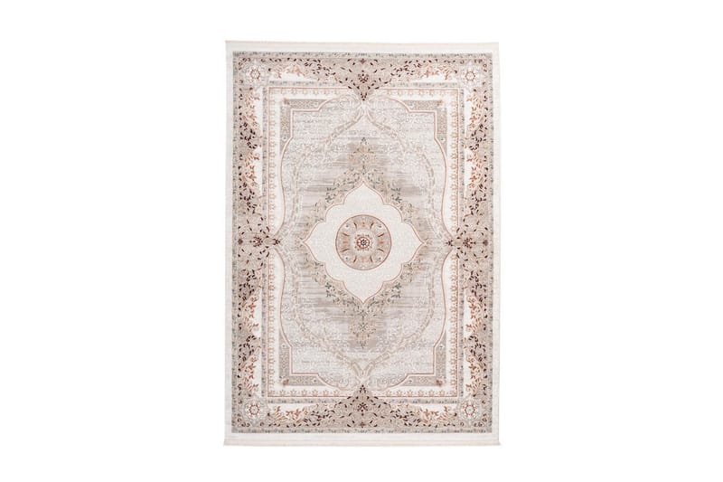 Coulia Nga Matta 80x150 cm Grå/Rosa - D-Sign - Textil & mattor - Mattor - Orientaliska mattor - Patchwork matta