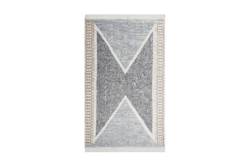 Mihriban Matta 120x180 cm - Grå/Bomull - Textil & mattor - Mattor - Orientaliska mattor - Patchwork matta