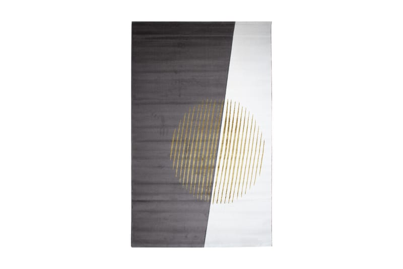 Nurettin Matta 150x230 cm - Guld/Vit - Textil & mattor - Mattor - Modern matta - Friezematta