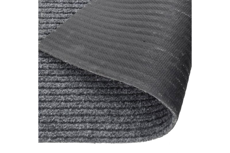 Gångmatta 100x250 cm grå - Grå - Textil & mattor - Mattor - Modern matta - Gångmattor