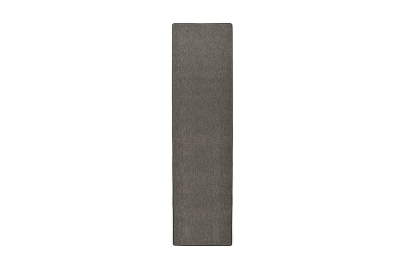 Gångmatta sisal utseende antracit 80x300 cm - Grå - Textil & mattor - Mattor - Modern matta - Gångmattor