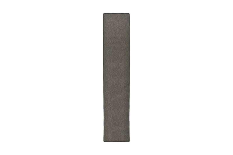 Gångmatta sisal utseende antracit 80x400 cm - Grå - Textil & mattor - Mattor - Modern matta - Gångmattor