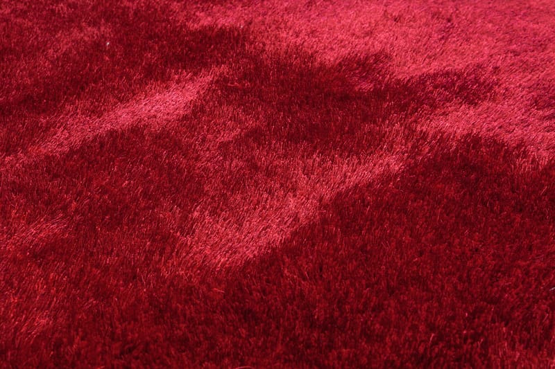 Cozy Ryamatta 140x200 cm - Röd - Textil & mattor - Mattor - Modern matta - Ryamatta