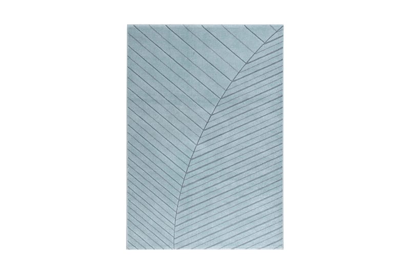 Handcarved D Ryamatta 160x230 cm Blå - Vivace - Textil & mattor - Mattor - Modern matta - Ryamatta & luggmatta