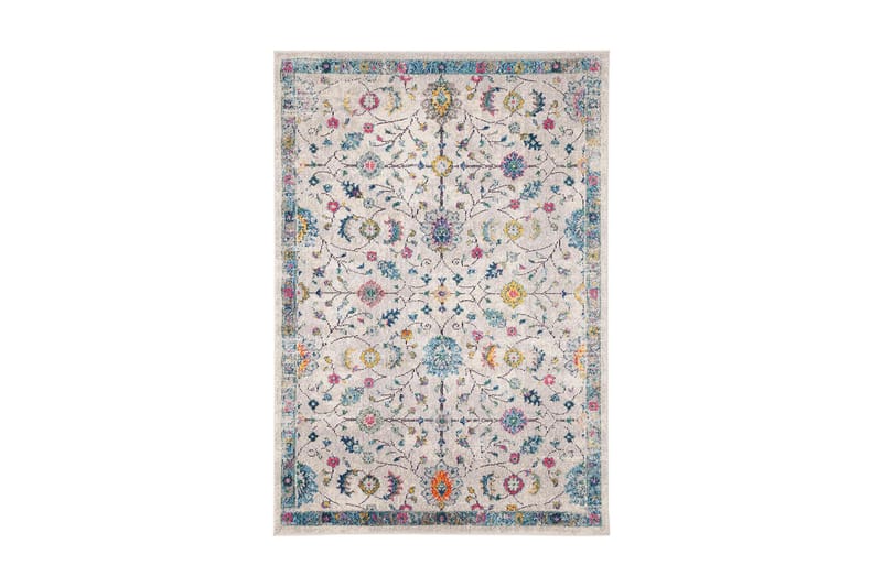 Mamoo A Ryamatta 60x120 cm Beige/Turkos - Vivace - Textil & mattor - Mattor - Små mattor