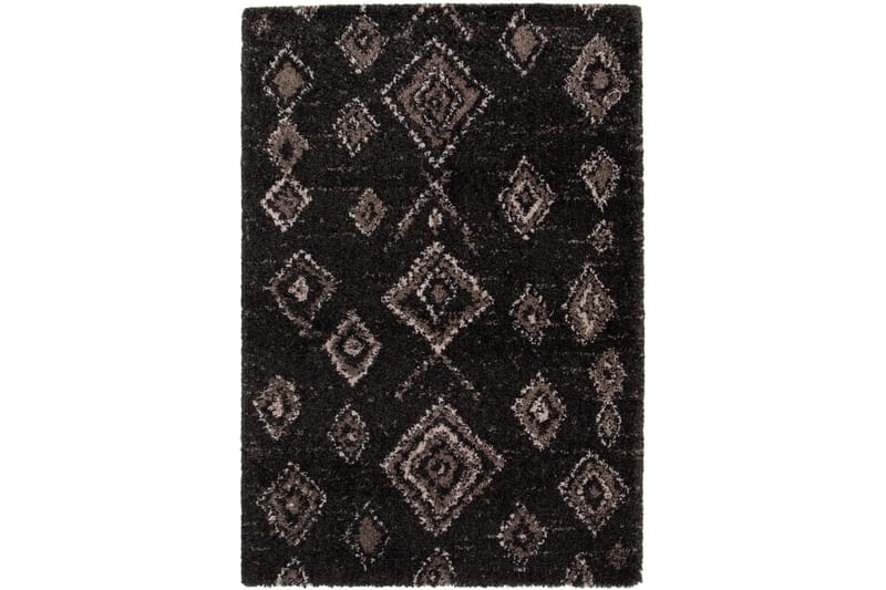 Windsor Kilim Ryamatta Rektangulär 160x230 cm - Svart - Textil & mattor - Mattor - Modern matta - Ryamatta