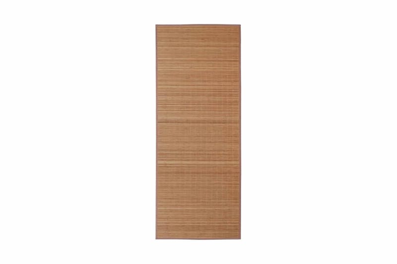 Fyrkantig Brun Bambumatta 150x200 cm - Brun - Textil & mattor - Mattor - Modern matta - Jutemattor & hampamattor
