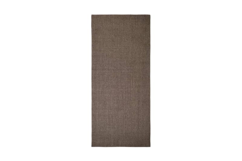 Matta naturlig sisal 66x150 cm brun - Brun - Textil & mattor - Mattor - Modern matta - Sisalmattor