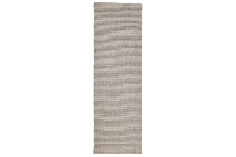 Matta naturlig sisal 80x250 cm sand - Kräm - Textil & mattor - Mattor - Modern matta - Sisalmattor