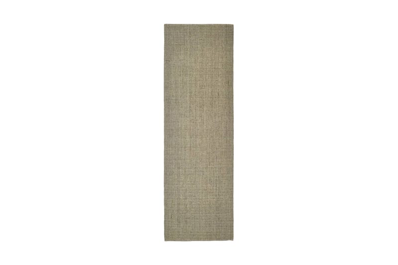 Matta naturlig sisal 80x250 cm taupe - Taupe - Textil & mattor - Mattor - Modern matta - Sisalmattor