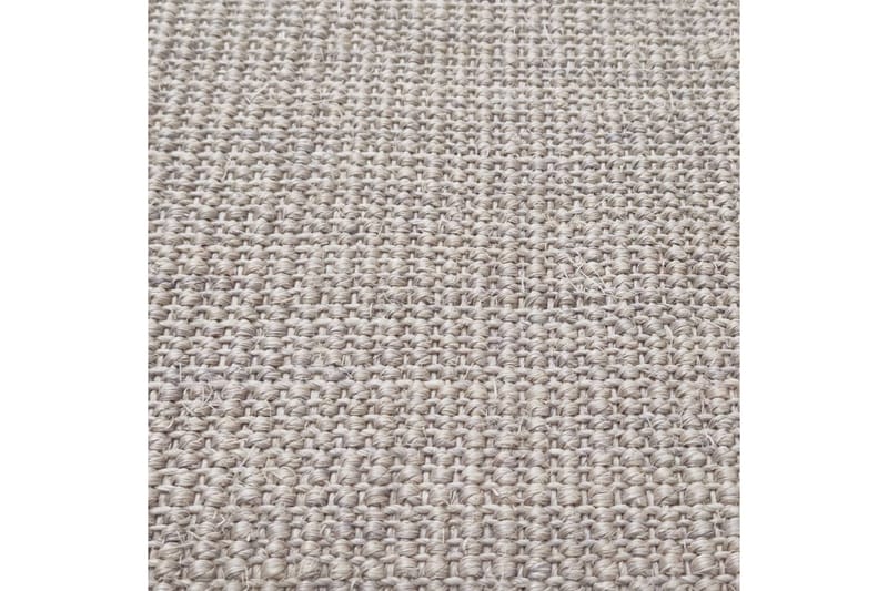 Matta naturlig sisal 80x300 cm sand - Kräm - Textil & mattor - Mattor - Modern matta - Sisalmattor
