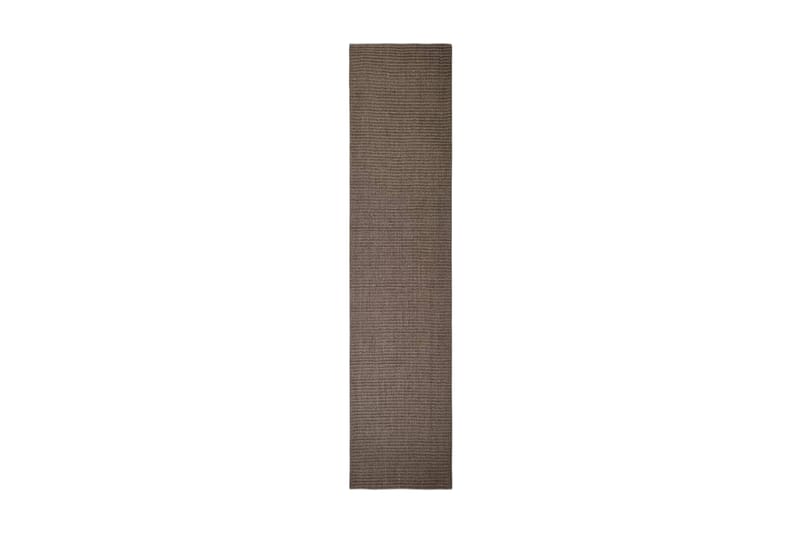 Matta naturlig sisal 80x350 cm brun - Brun - Textil & mattor - Mattor - Modern matta - Sisalmattor