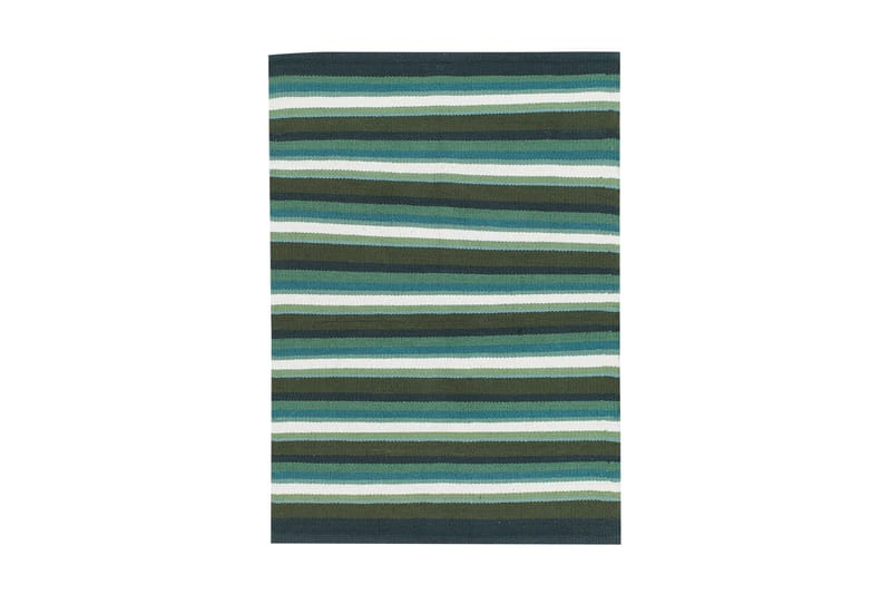 ETOL Stripe Bomullsmatta 50x80 cm - Salvia - Textil & mattor - Mattor - Modern matta - Trasmatta