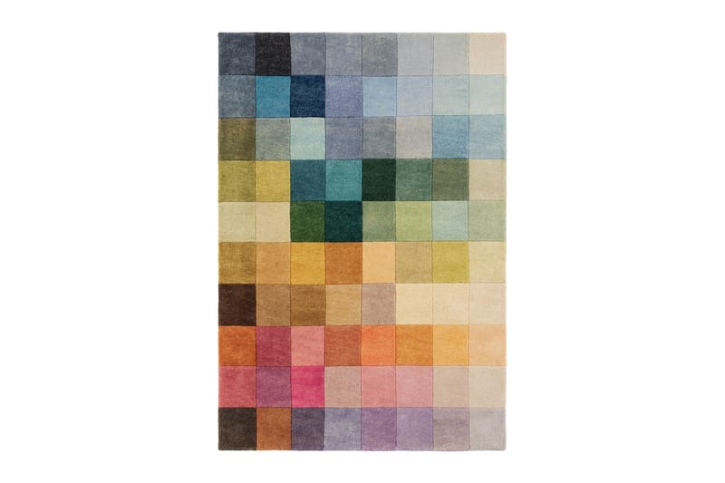 Beedenhor Ullmatta 170x240 cm - Flerfärgad - Textil - Mattor - Modern matta - Ullmatta