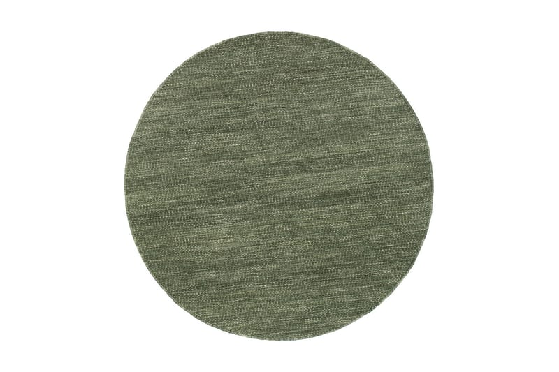 Blaser Ullmatta Rund 160 - Grön - Textil - Mattor - Modern matta - Ryamatta