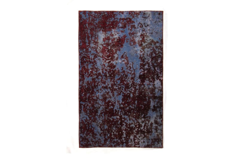 Handknuten Vintage Matta Ull Mörkblå/Röd 128x194cm - Textil & mattor - Mattor - Modern matta - Ullmatta
