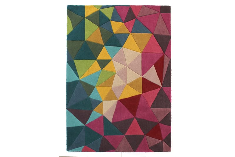 Illusion Falmouth Ullmatta 120x170 cm Flerfärgad - Flair Rugs - Textil & mattor - Mattor - Modern matta - Ullmatta