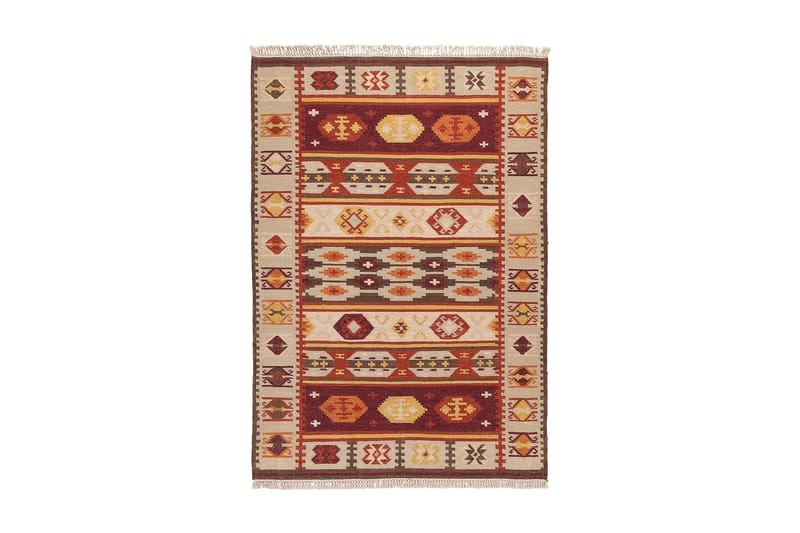 Kilim Sivas 7 Ullmatta 160x230 cm Flerfärgad - Jalal - Textil & mattor - Mattor - Flatvävda mattor