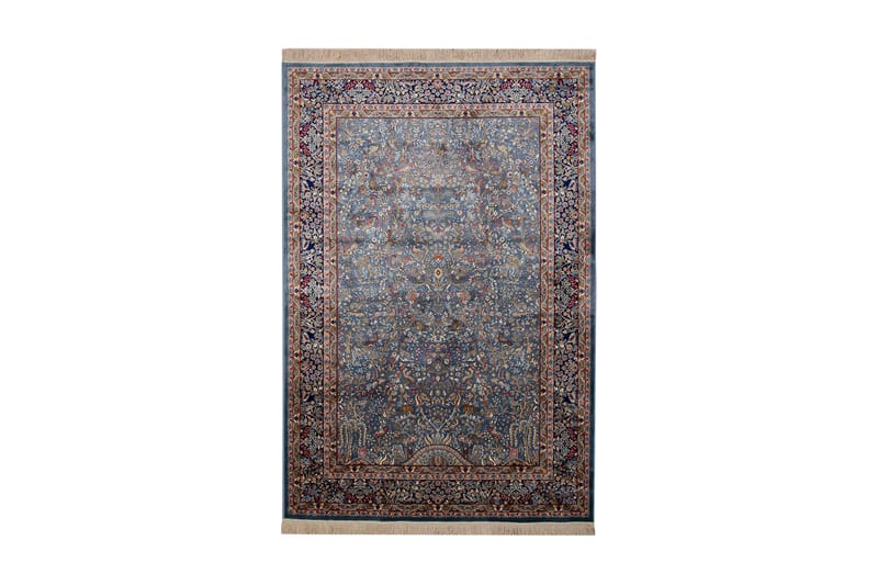 Bizantine Kashmir Viskosmatta 140x190 cm Blå - Vivace - Textil & mattor - Mattor - Modern matta - Viskosmatta & konstsilkesmatta