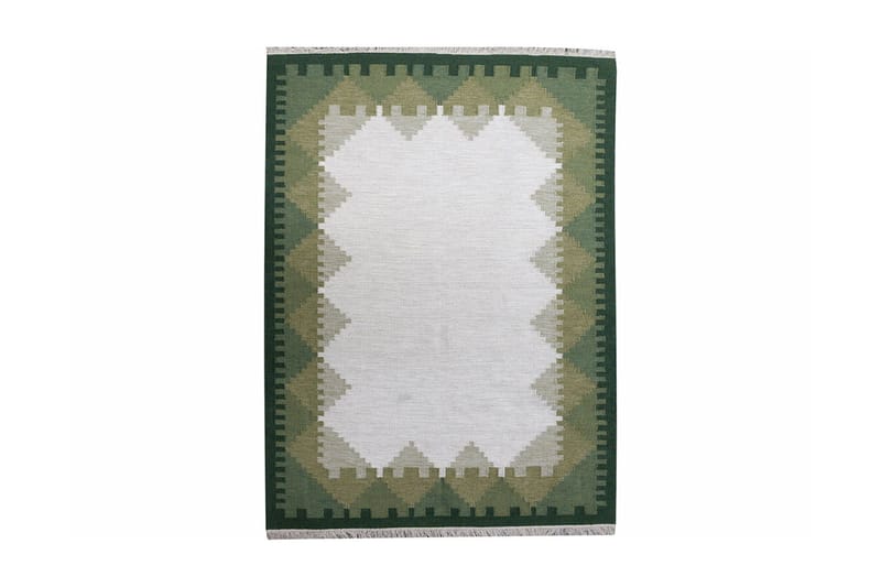 Brown Kelimmatta 80x280 - Grön - Textil & mattor - Mattor - Stora mattor