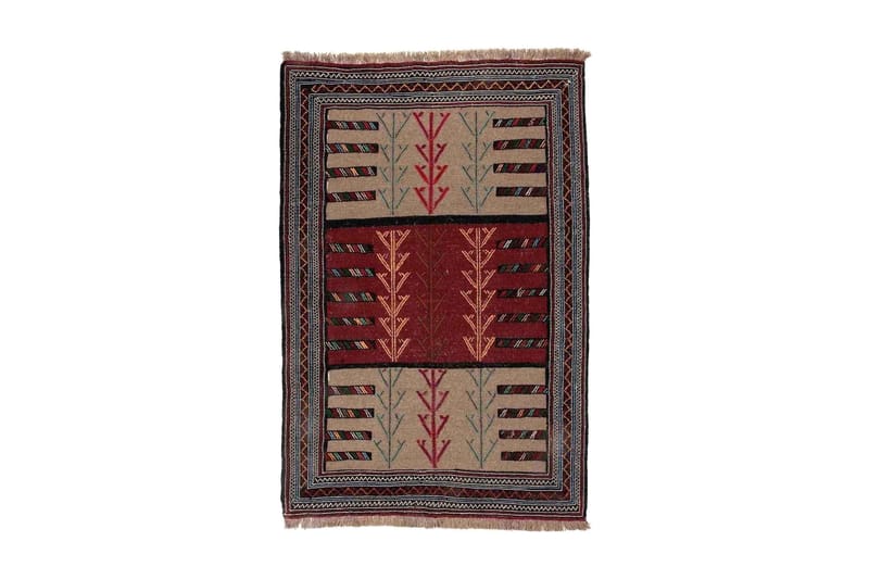 Handknuten Exklusiv Persisk Nålmatta 98x168 cm Kelim - Flerfärgad - Textil & mattor - Mattor - Orientaliska mattor - Kelimmattor
