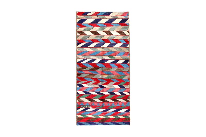 Handknuten Persisk Matta 112x245 cm Kelim - Flerfärgad - Textil & mattor - Mattor - Orientaliska mattor - Kelimmattor