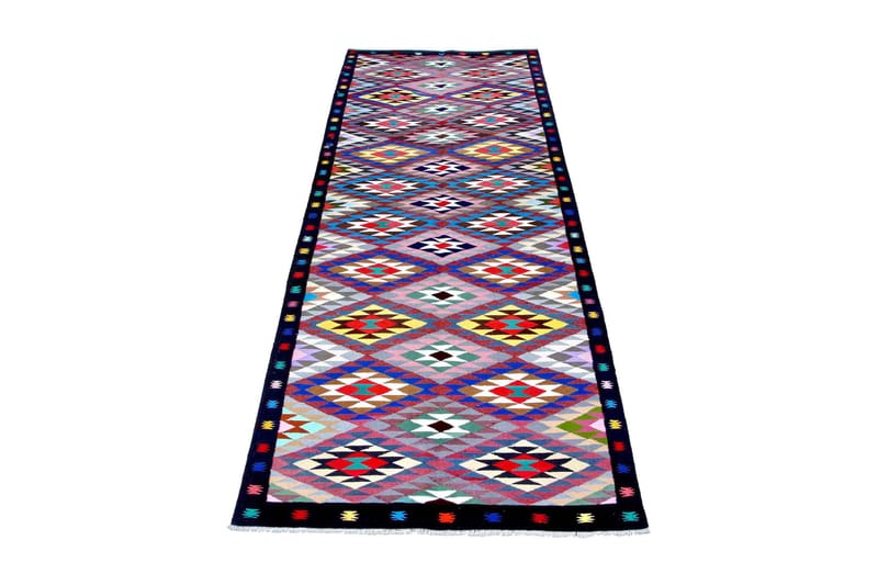 Handknuten Persisk Matta 142x386 cm Kelim - Flerfärgad - Textil & mattor - Mattor - Orientaliska mattor - Kelimmattor