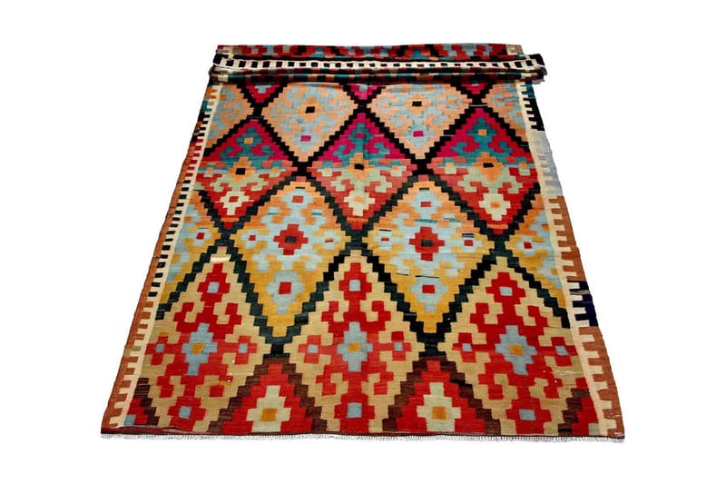Handknuten Persisk Matta 191x478 cm Kelim - Flerfärgad - Textil & mattor - Mattor - Orientaliska mattor - Kelimmattor